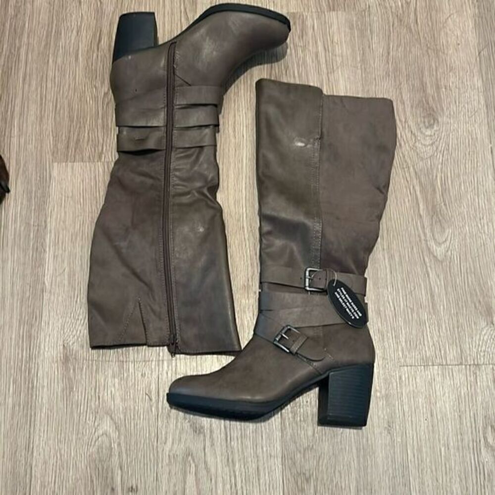 Style and Co. Fortunata Wide Calf Boots